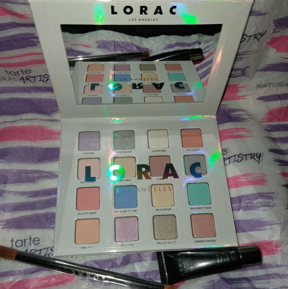Lorac eyeshadow palette love PRO